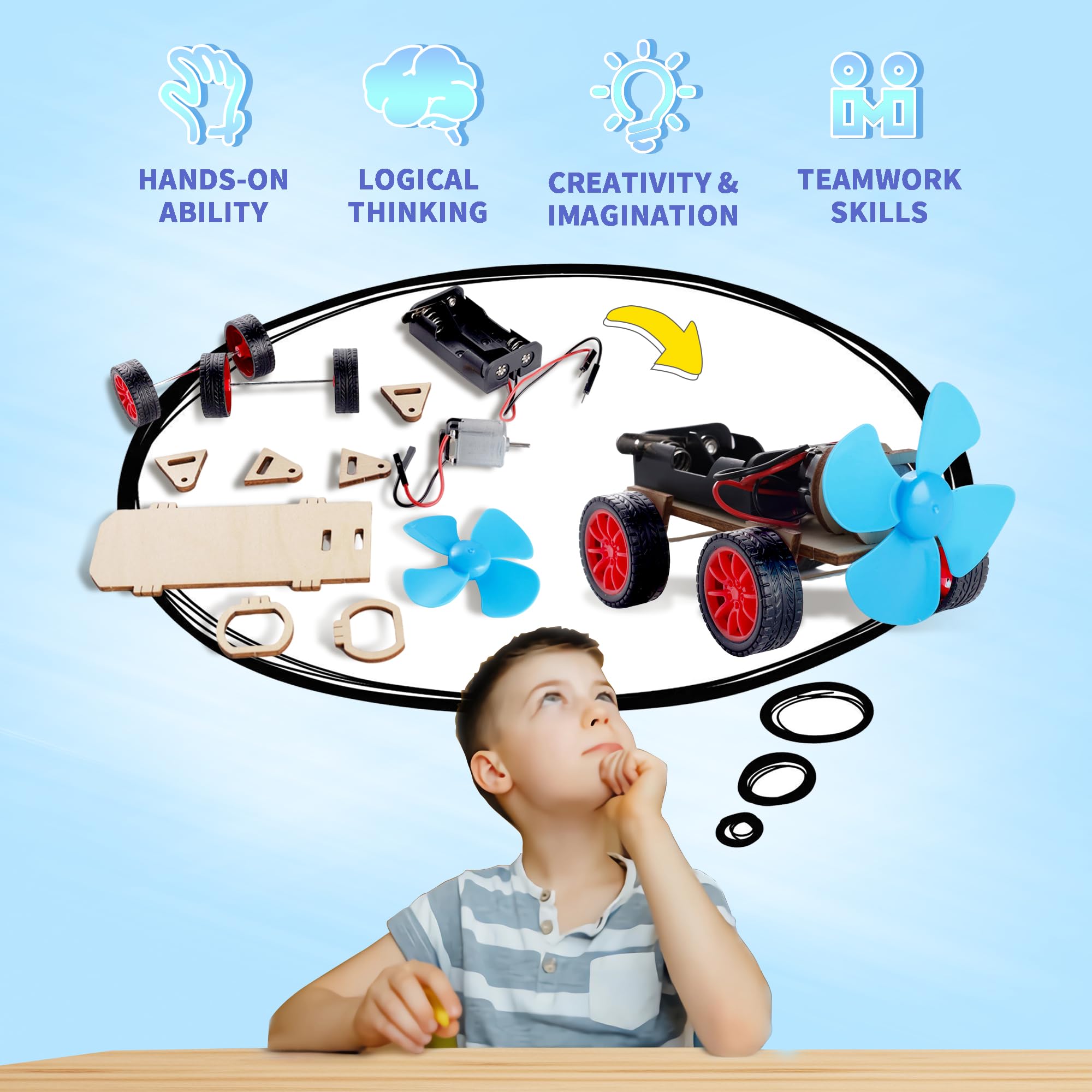CYOEST STEM education kit designed for ages 8-12