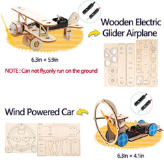 CYOEST wooden binocular kit for outdoor observation adventures