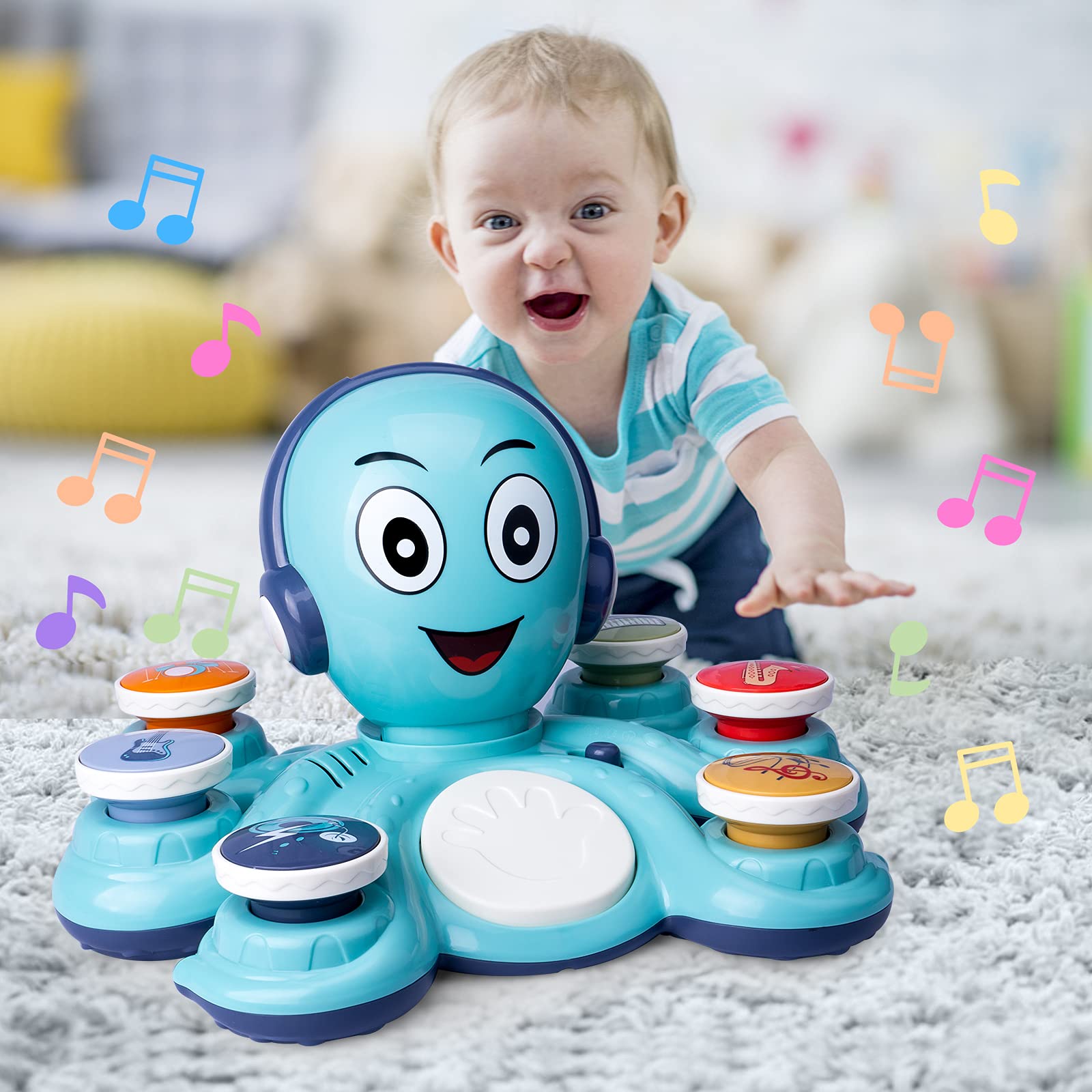 CYURMJUN octopus saxophone mode sparks curious listening