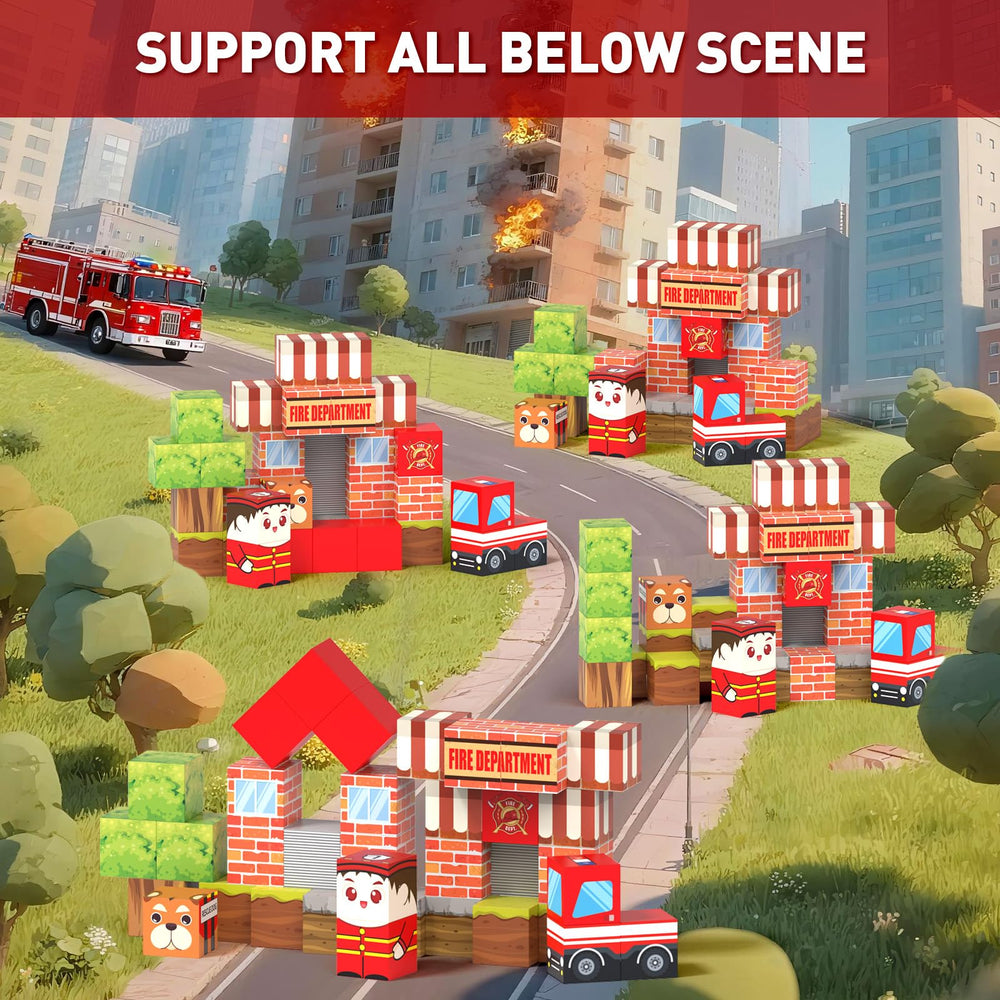 CZCUUDZ castle and cars builds encourage open-ended creativity for curious kids