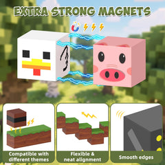 CZCUUDZ pattern-rich pieces help plan 3D forest worlds.