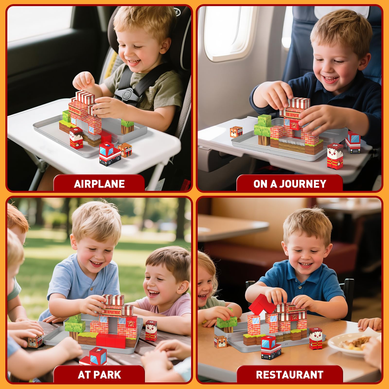 CZCUUDZ STEM-inspired blocks foster spatial thinking with tangible shapes and designs