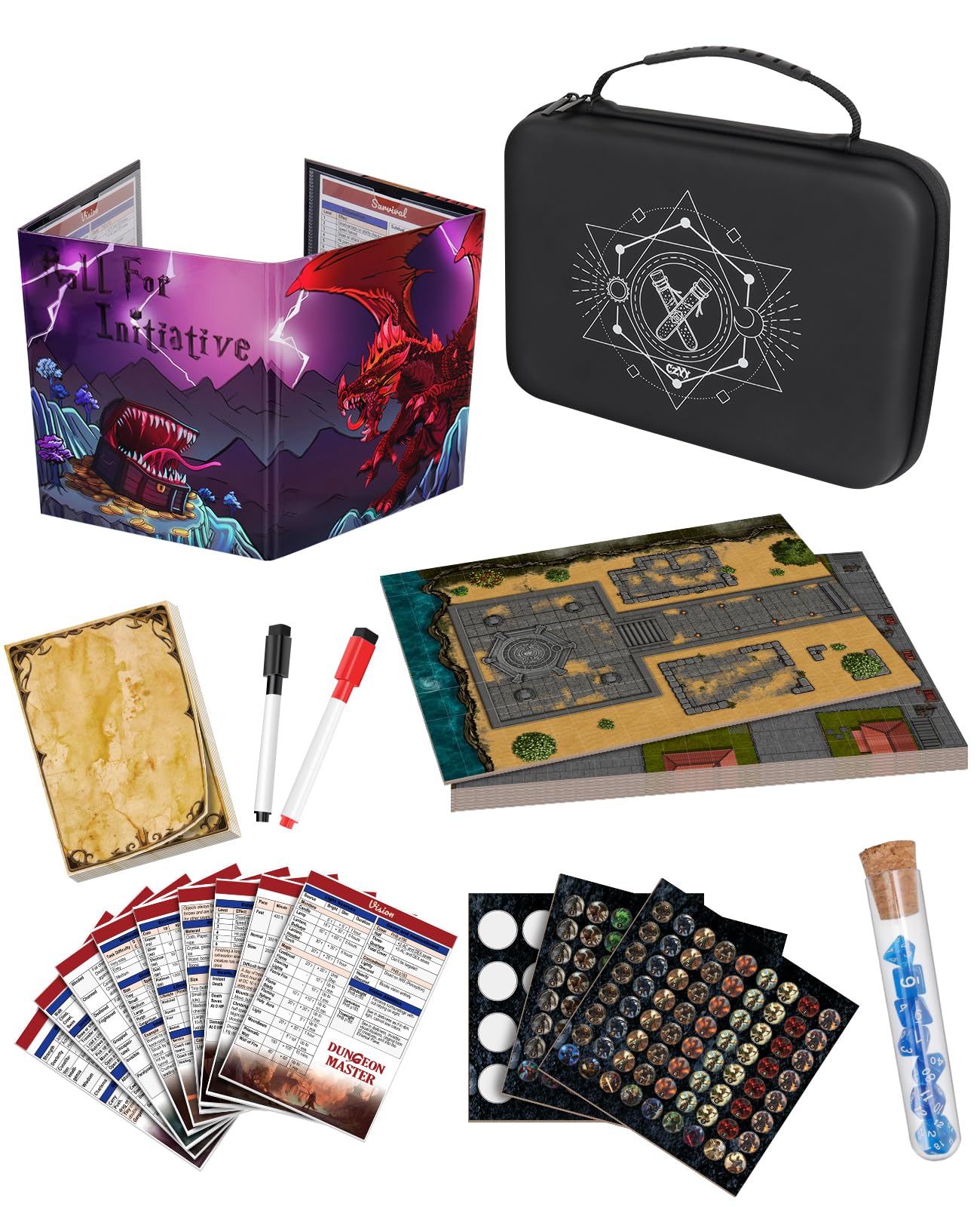 CZYY All-in-One mini RPG kit cover showing portable travel design for campaigns