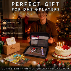 CZYY travel ready case showing flat packing for spontaneous games