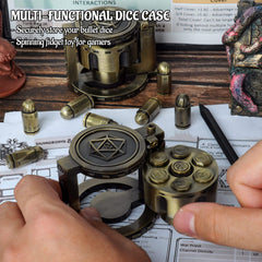 CZYY bullet d12 dice provide weighty feel for immersive sci-fi battles.