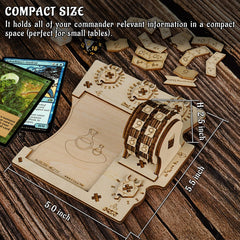 CZYY damage tracker EDH tray helps record commander damage cleanly.