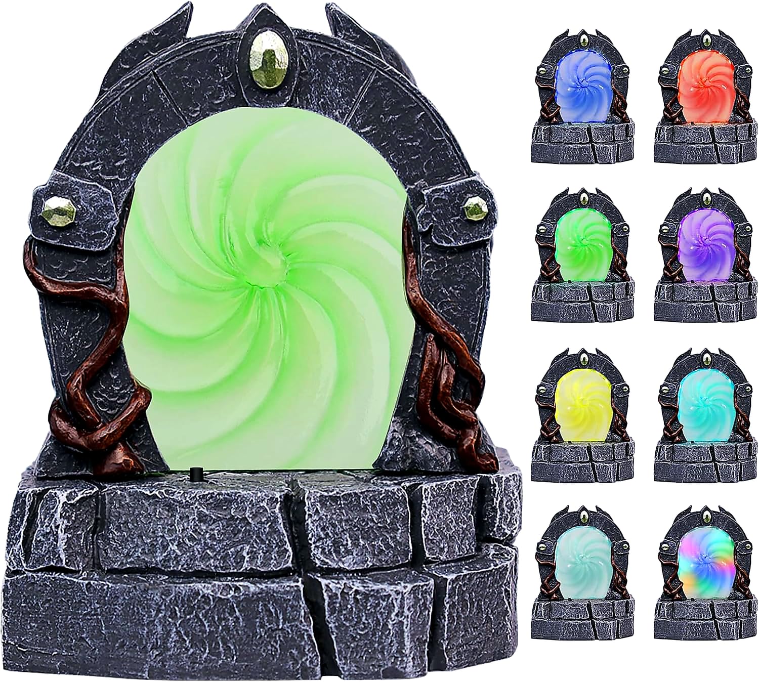 CZYY DND glowing portal archway with color-changing LED for epic battles.