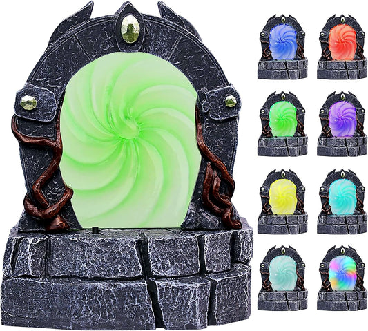 CZYY DND glowing portal archway with color-changing LED for epic battles.