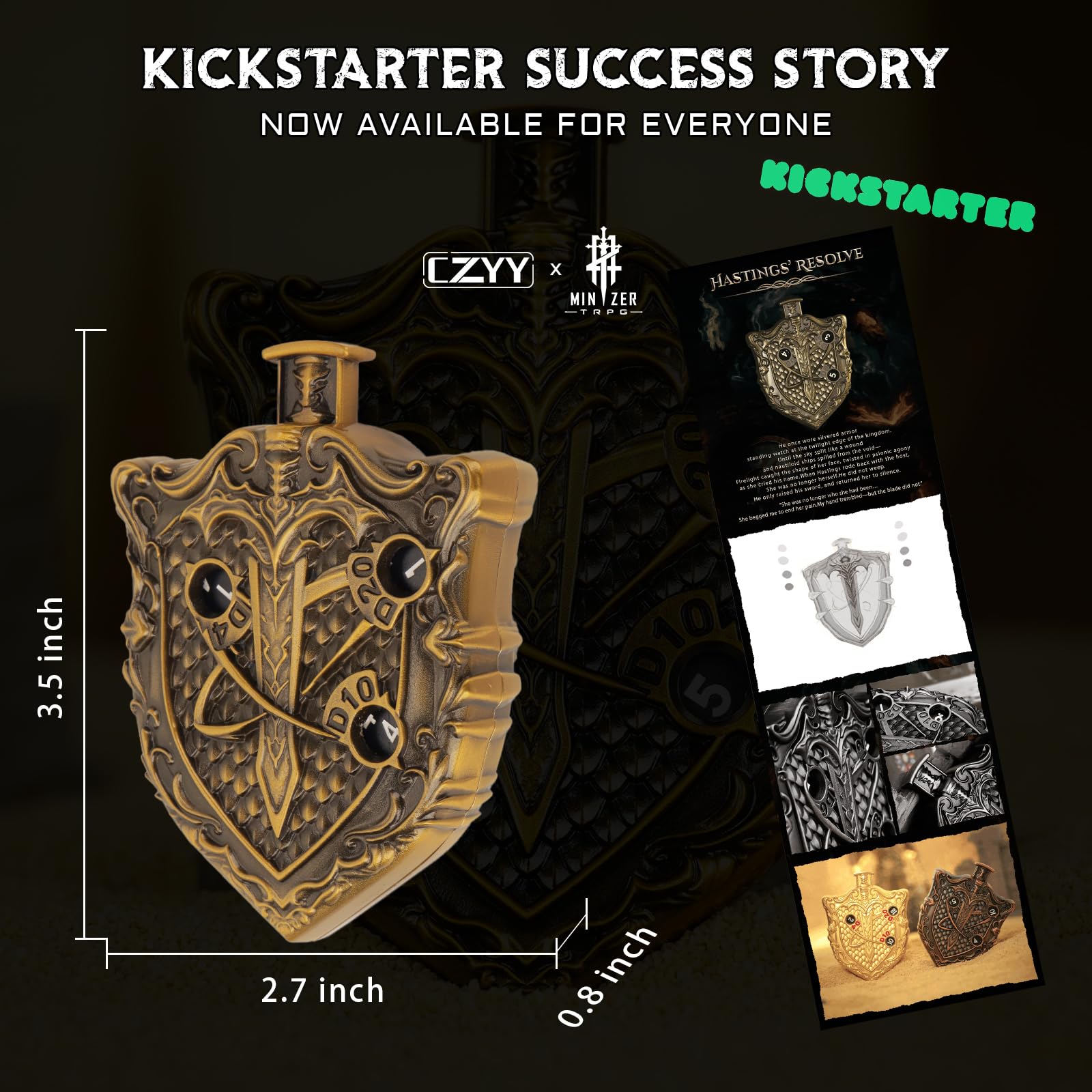 CZYY MinZerTRPG travel-ready kit keeps RPG gear organized and ready.