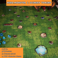 CZYY 120-token set with classes, monsters, and NPCs for visuals.
