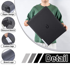 D DACCKIT pockets sized 9.5 cm by 7 cm to fit most standard cards
