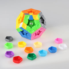 D-FantiX Cyclone Boys Megaminx anti-pop design supports stable turning
