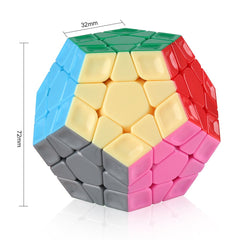 D-FantiX Cyclone Boys Megaminx colorful facets aid quick color matching