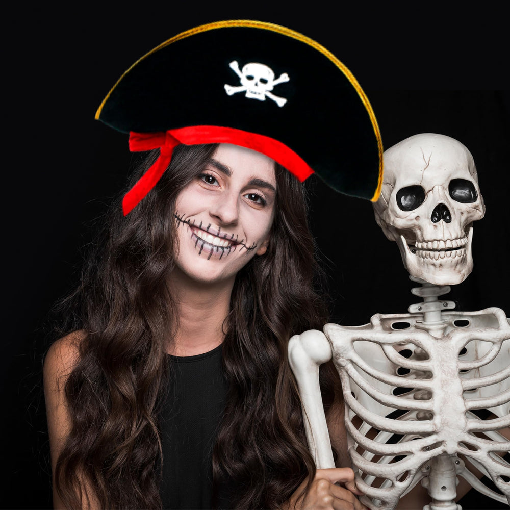 D-Fokes two-pack pirate hats ideal for friends at parties