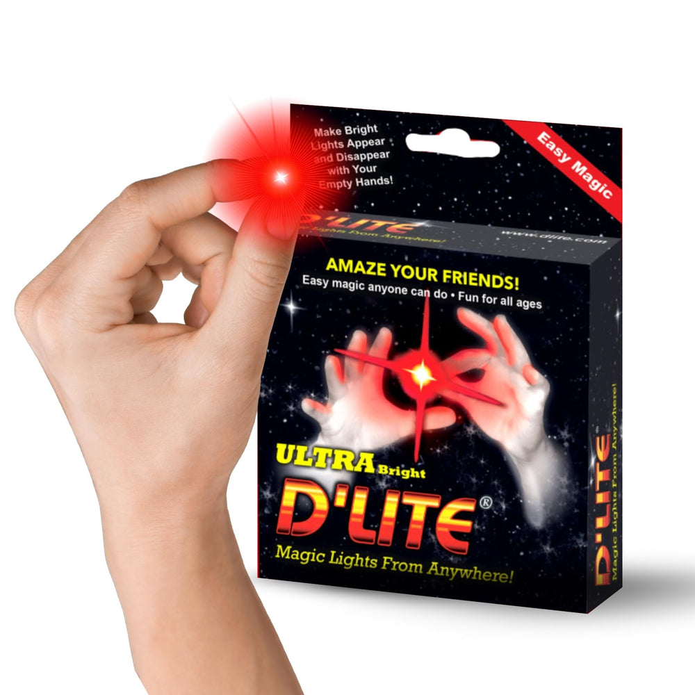 D'lite Magic Thumb Glow, vivid light illusion for captivating close-up tricks.