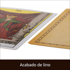Da Brigh El Tarot Original 350 gsm art paper laminated for durability.