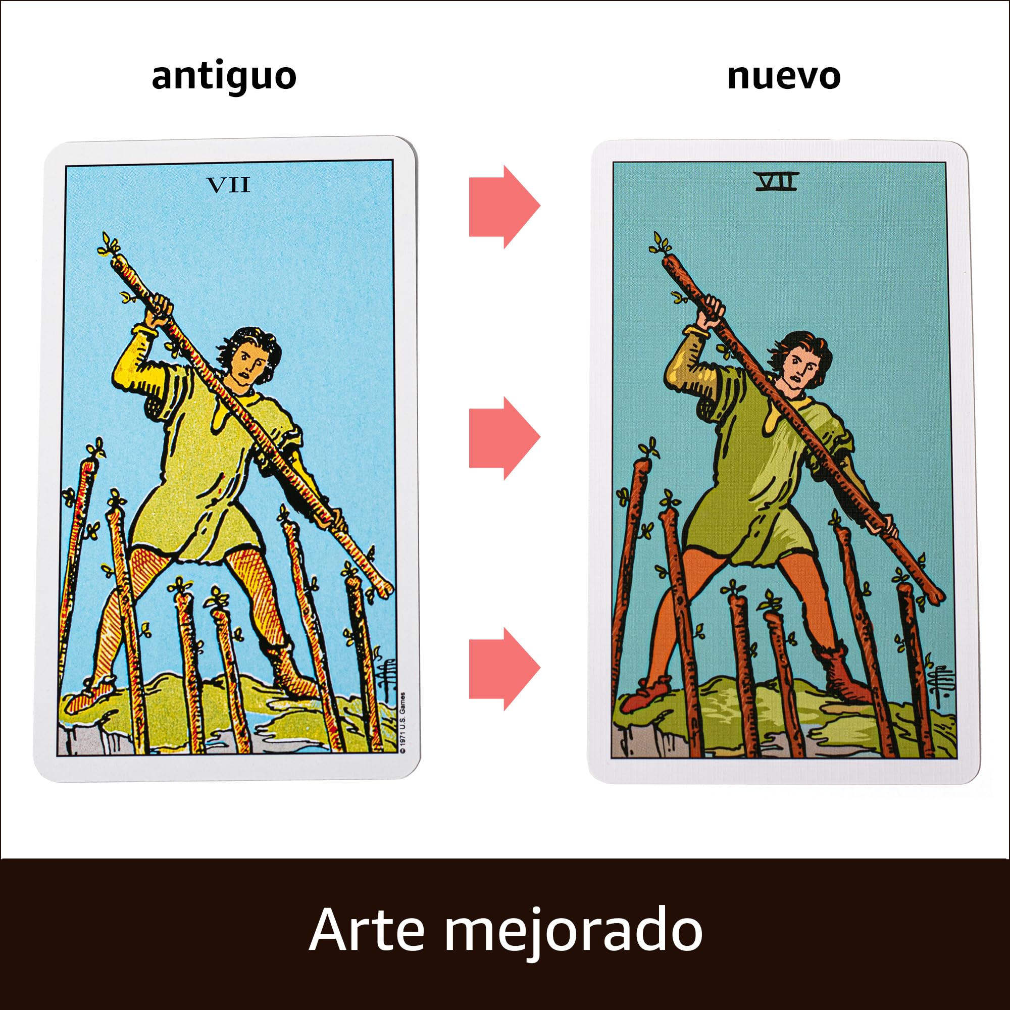 Da Brigh El Tarot Original vector graphics with crisp colors and solid fills.