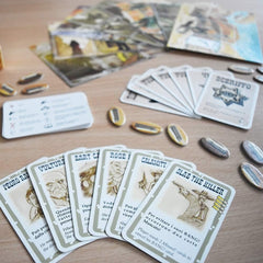 Da Vinci Bang Wild West player boards guide tracking during play