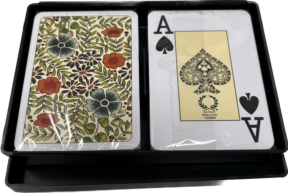 DA VINCI Fiori included cut cards support custom games and practice.