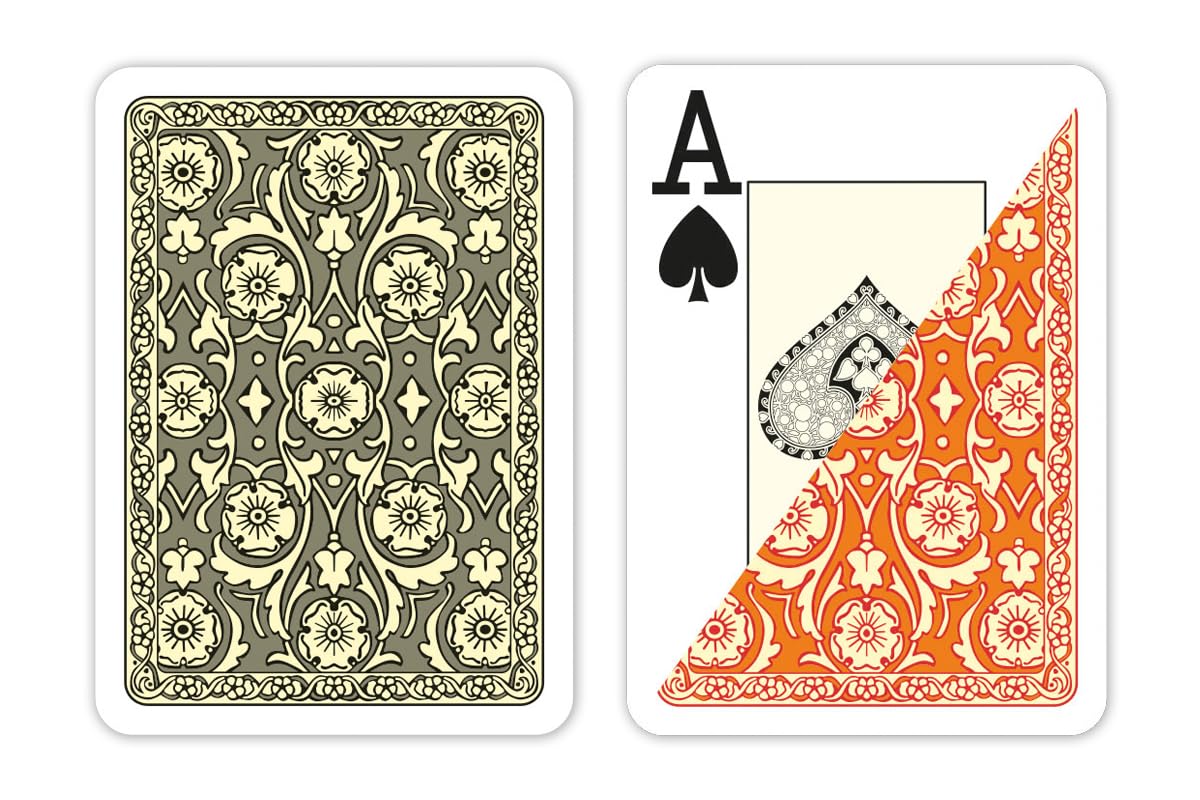 Da Vinci Venezia two-deck set with poker-size jumbo index for easy play