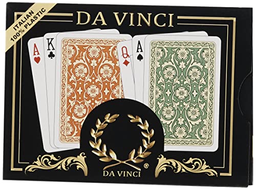 Da Vinci Venezia two-deck set image highlights convenient storage for home games.