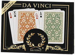 Da Vinci Venezia two-deck set image highlights convenient storage for home games.