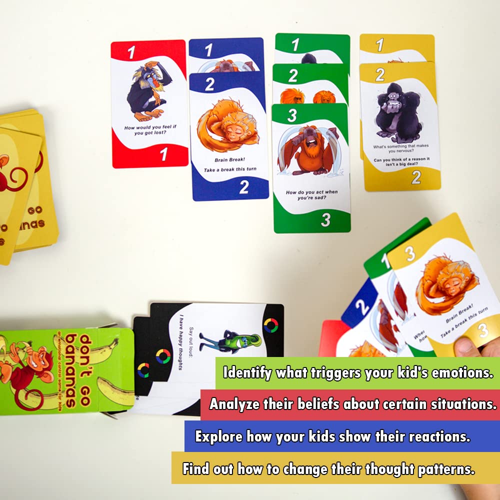 da Vinci's Room Don't Go Bananas color piles setup promotes turn-taking