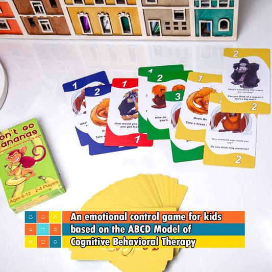 da Vinci's Room Don't Go Bananas emotion cards spread helps kids identify feelings