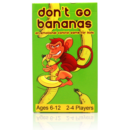 da Vinci's Room Don't Go Bananas game cover showing bright emotion cards for kids