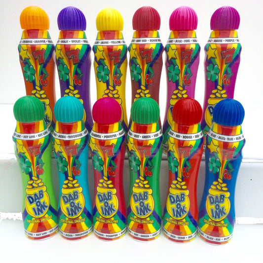 Dab-O-Ink bingo dauber 3oz 48-count set for fundraising events.