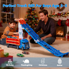 DADAPALS Realistic cab and cargo design fuels imaginative transport play.