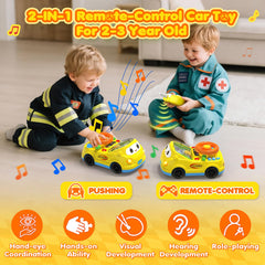 DADAPALS yellow remote control for guided steering by caregivers