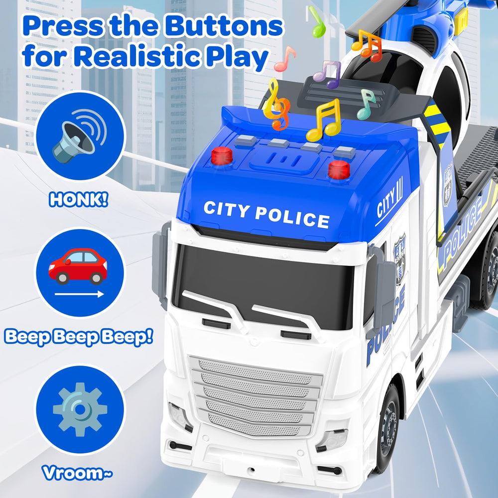 DADAPALS truck top buttons with lights and sounds for sensory play