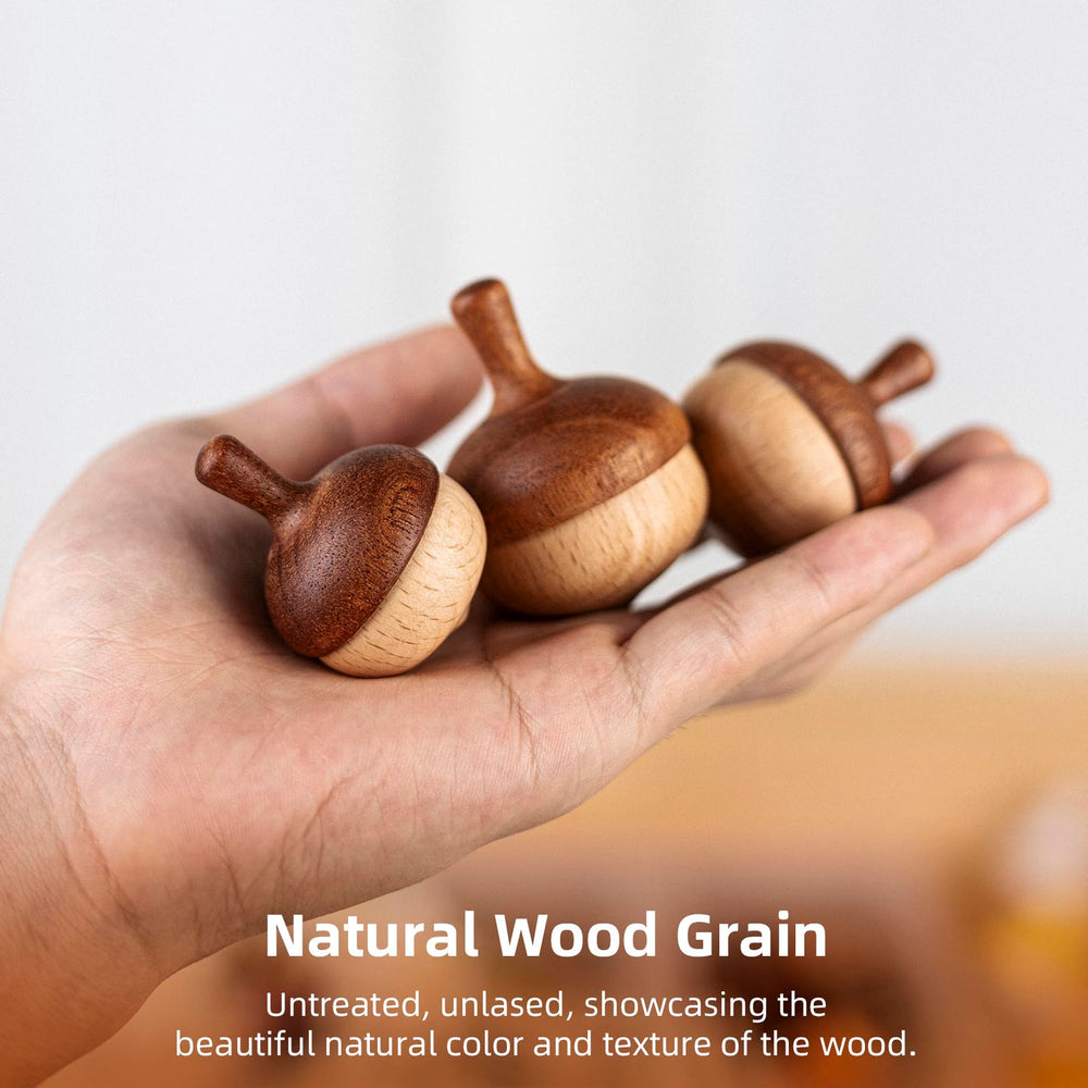 DadCarved smooth-satin finish ensures safe, splinter-free spins.