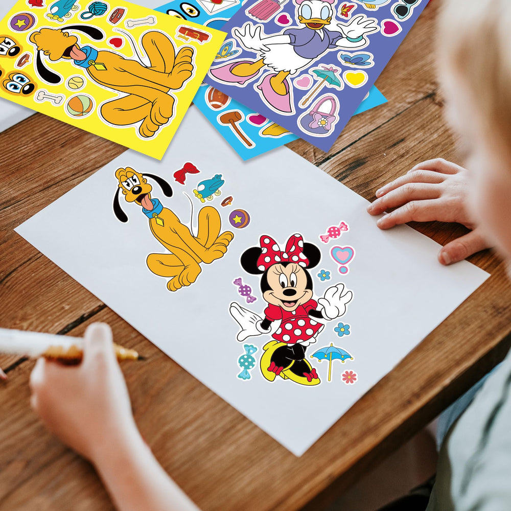 DaeSichi Make-a-face stickers suit teachers and student rewards.