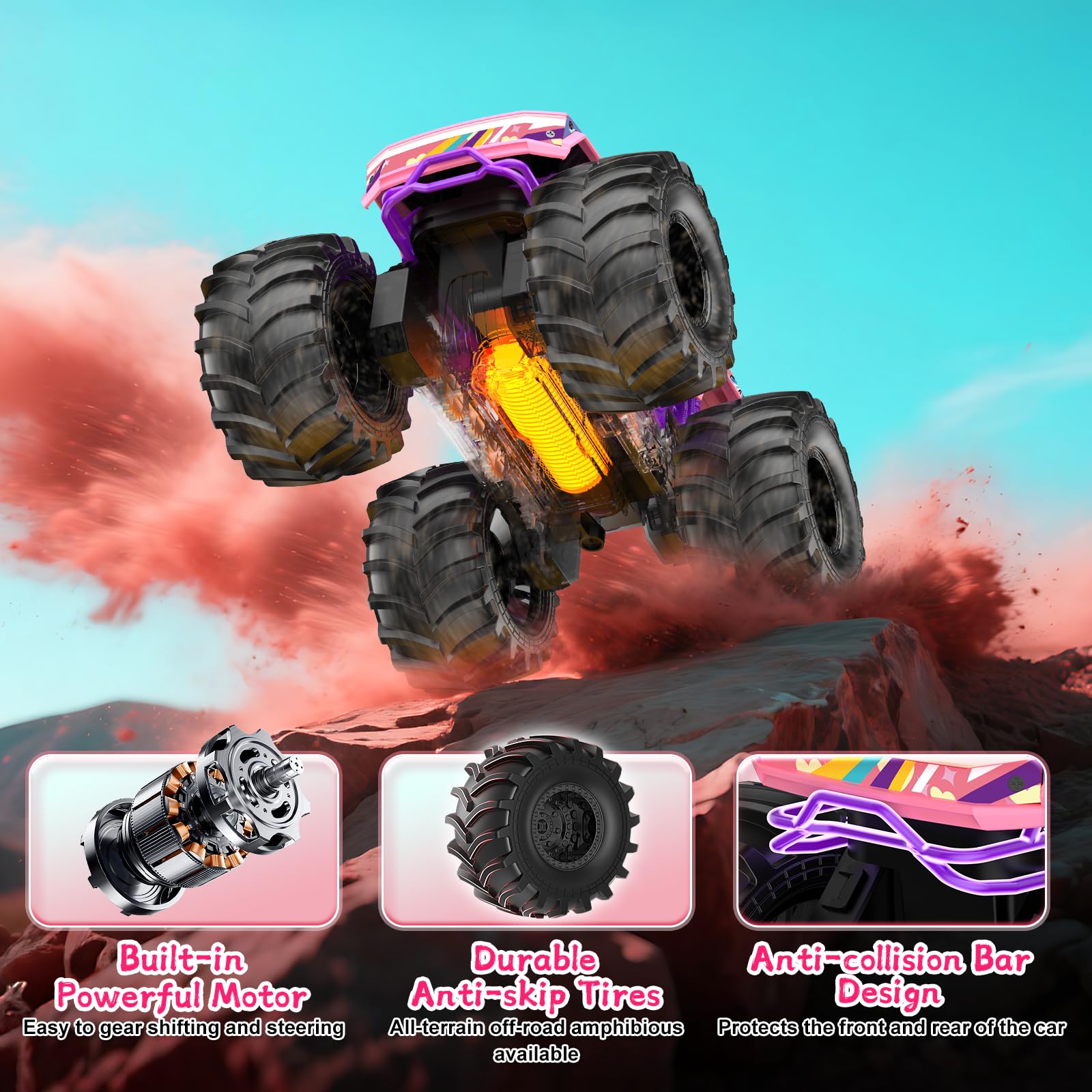 Dafotil 2.4GHz remote offers reliable control and race ready response