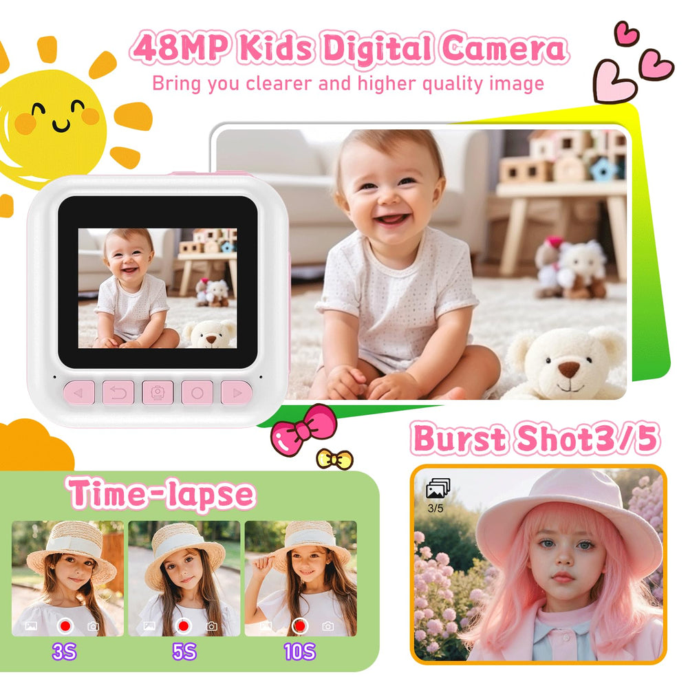 Dafotil 1080P video recording for vivid childhood memories.