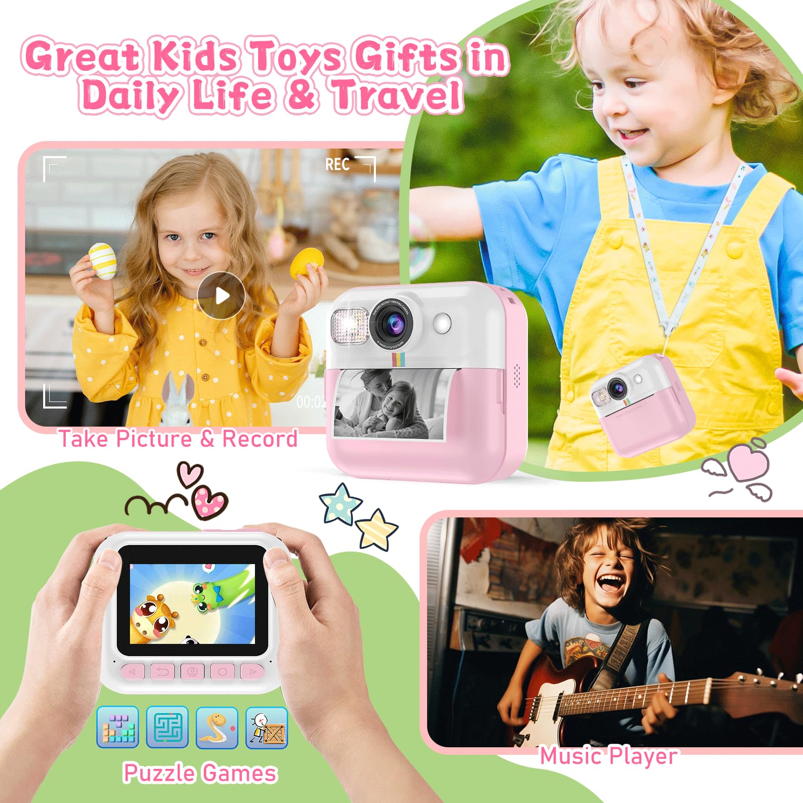 Dafotil lightweight kid-friendly design for portable photography.