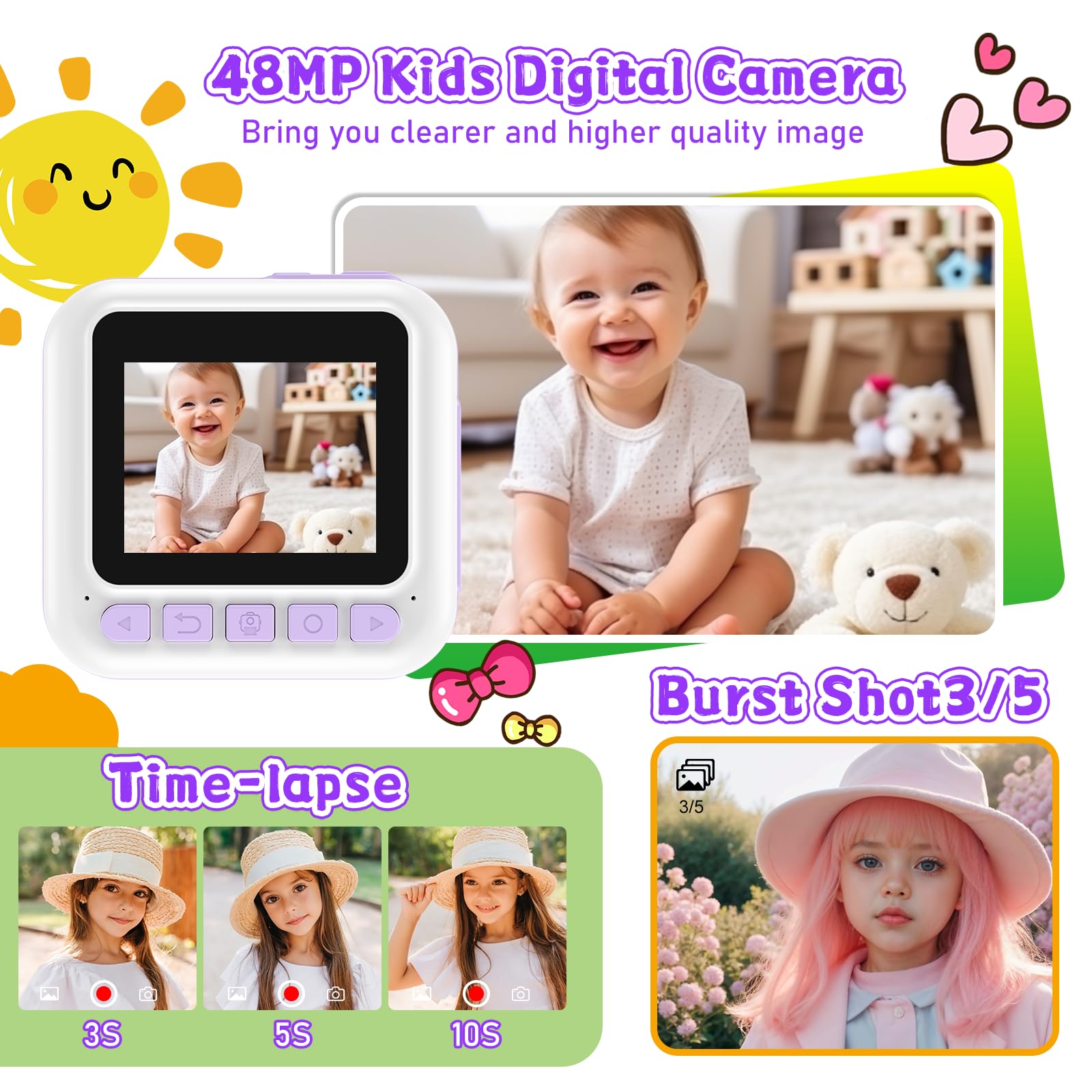 Dafotil thermal printing function prints black-and-white photos on the go.