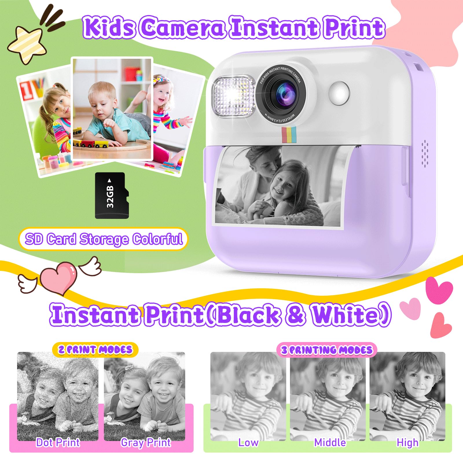 Dafotil compact portable design makes it easy for kids to carry.