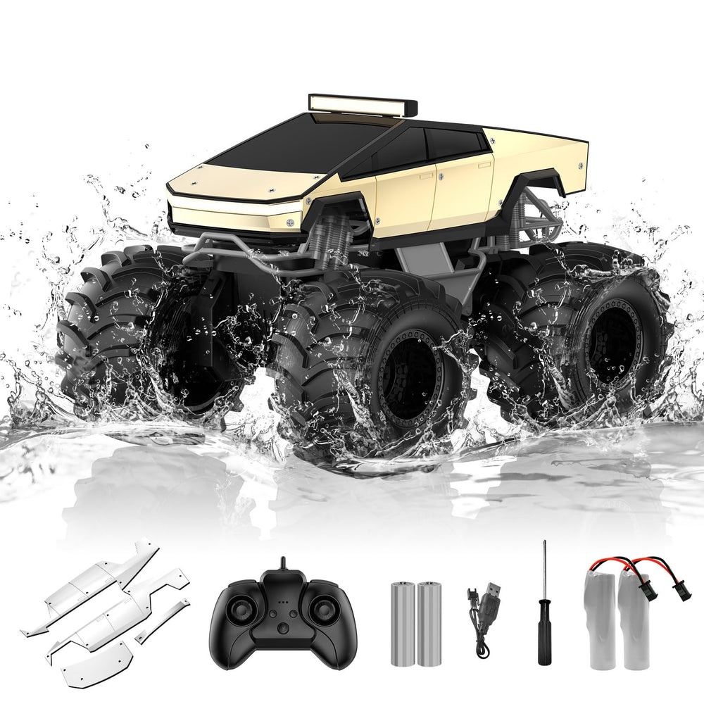 Dafotil 1:18 RC monster truck image highlighting rugged outdoor-ready design for kids