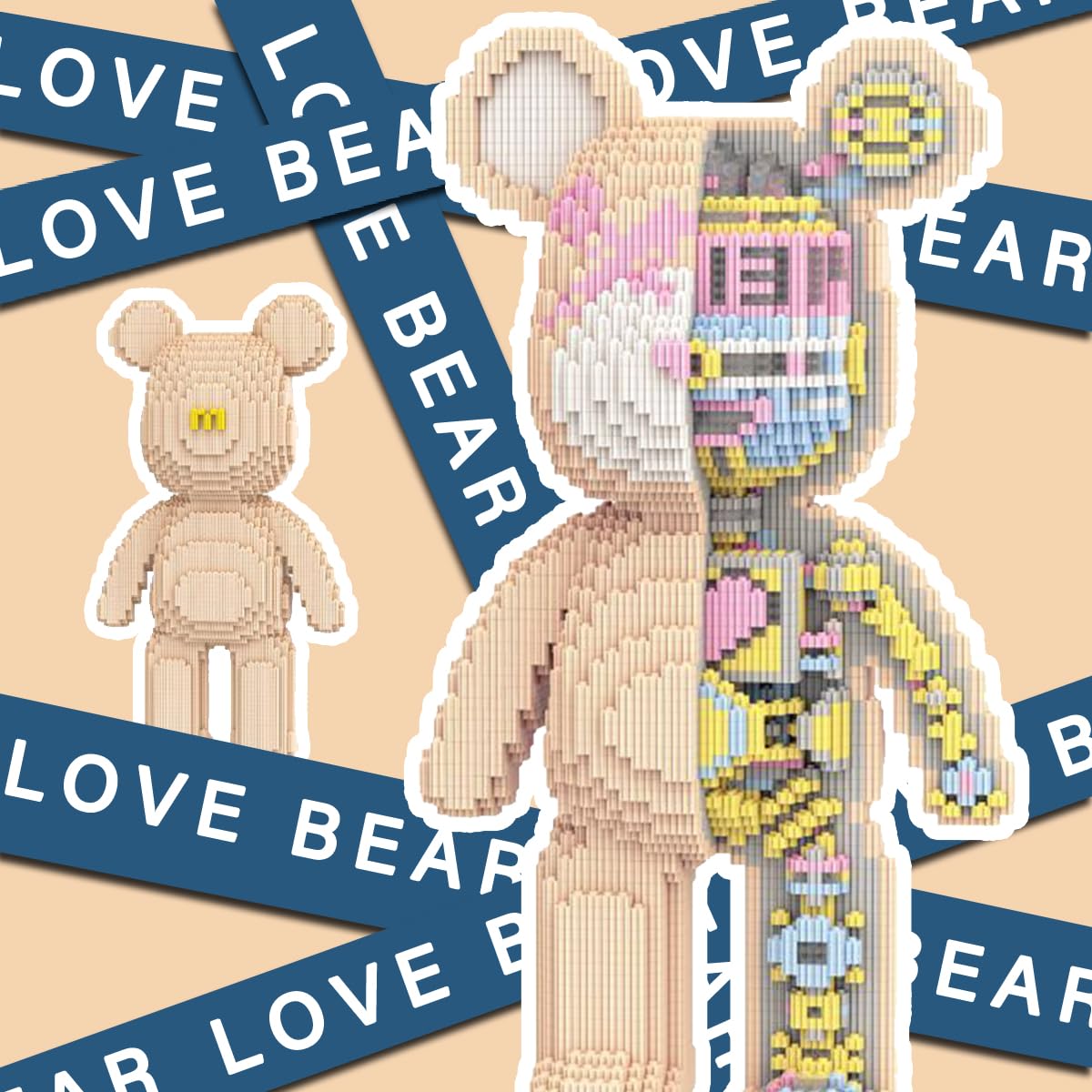 DAHONPA Bear with Drawer feature adds functional storage