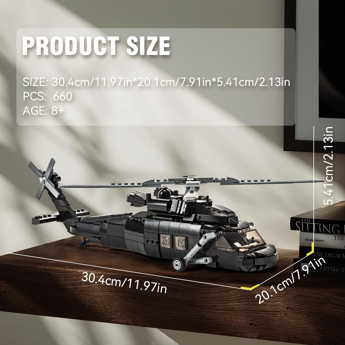 DAHONPA Black Hawk model assembly offers detailed building experience