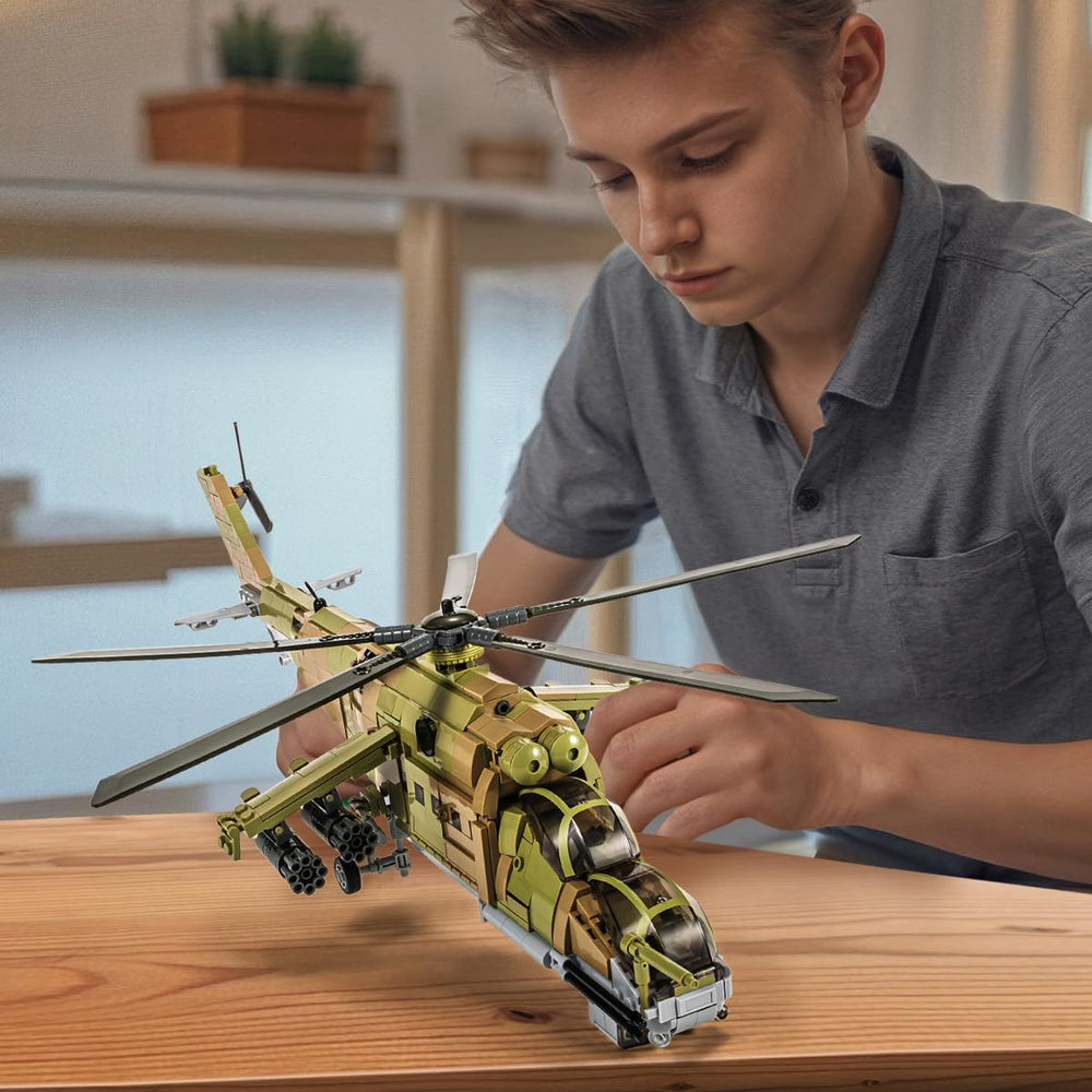 Dahonpa MI-24S 360-degree propeller rotating feature in play