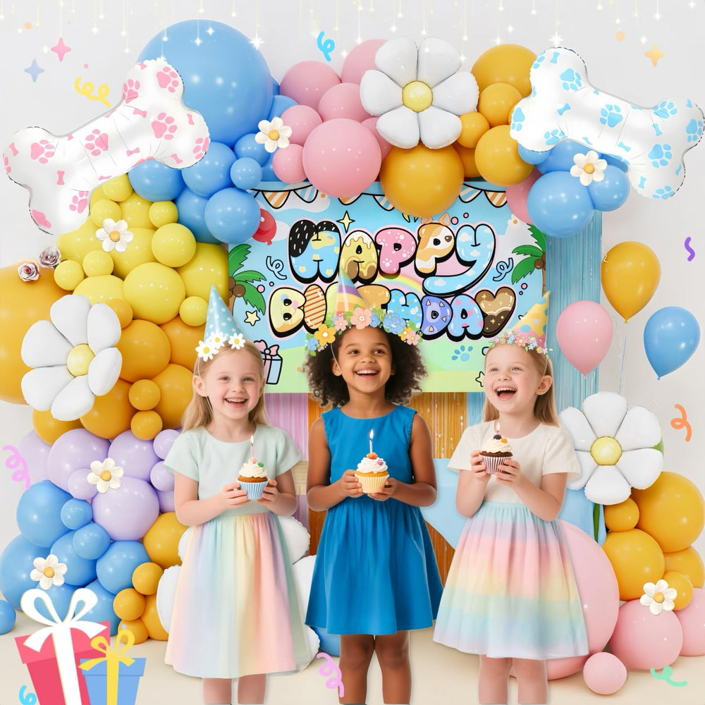 Daidle photo-background ready for cake moments and family portraits.
