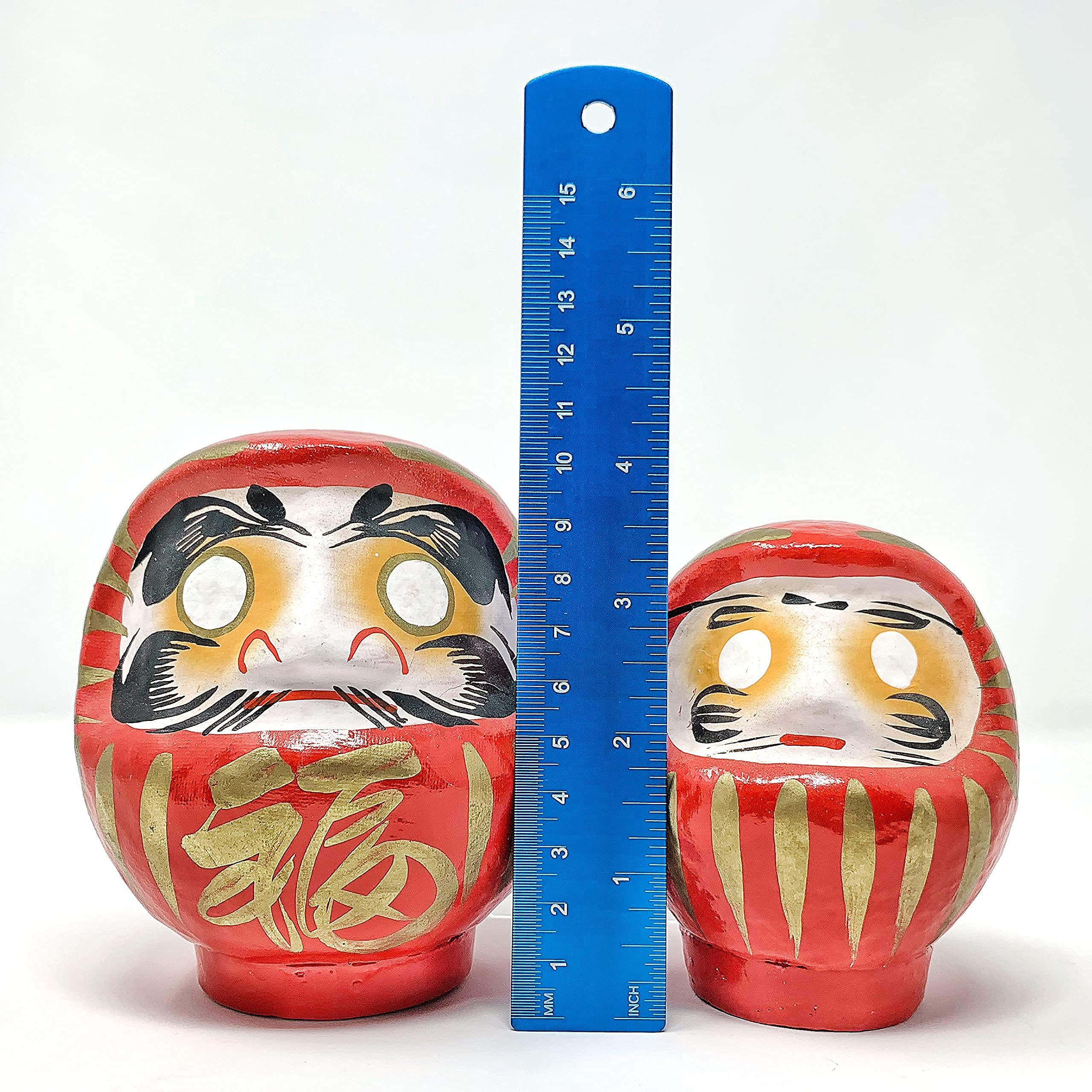Daimonya Daruma Doll embodies zen culture and mindful presence.