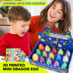 Dak Haan 3D dragon egg set highlighting intricate scale textures for imaginative play.