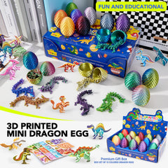 Dak Haan DIY craft kit encourages creativity through dragon egg assembly.
