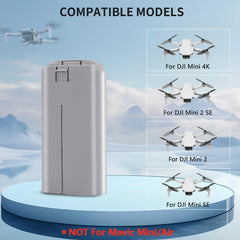 Dalkat Dalee high-density 2400mAh cell enables extended flight time.