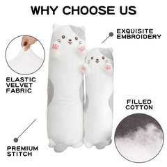 Dalmao axolotl-inspired cat design brings playful charm.